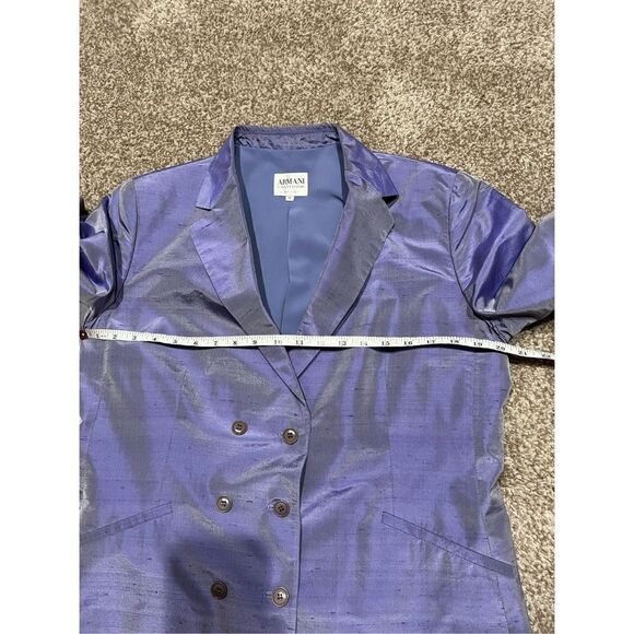 Armani Collezioni silk jacket size 12 - Picture 6 of 10
